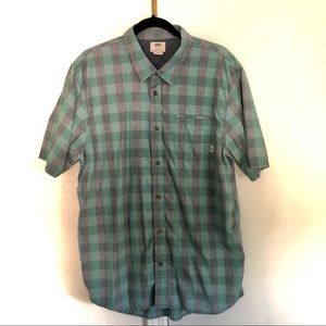 Plaid Vans Button Up